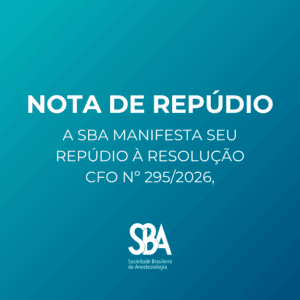 Nota de Repúdio – A SBA manifesta seu repúdio à Resolução CFO nº 295/2026