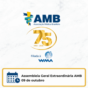AMB realiza Assembleia Geral Extraordinária em outubro; saiba como participar