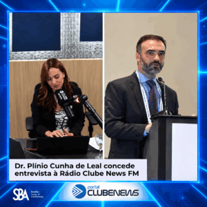 Dr. Plínio Cunha de Leal concede entrevista à Rádio Clube News FM e reforça a defesa do ato anestésico seguro 